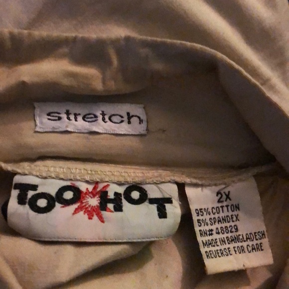 Khaki stretch  jacket - Picture 3 of 3